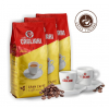 9885 1 cagliari caffe gran caffe 3kg zrnkova kava 70arabica 30robusta espresso salka a podsalka porcelan logo caffeitaliano novy obal