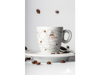 Porcelánové šálky na kávu caffemio