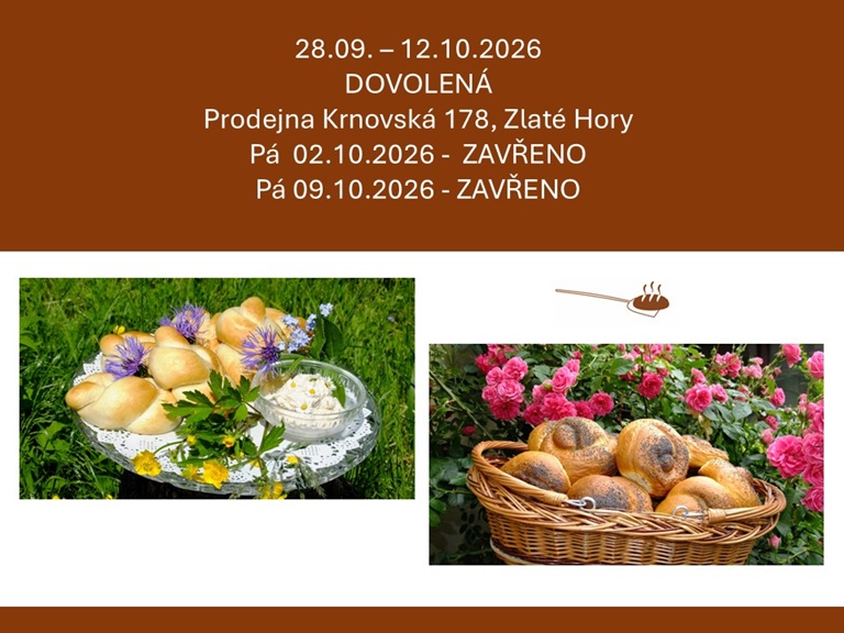 Dovolená 2026