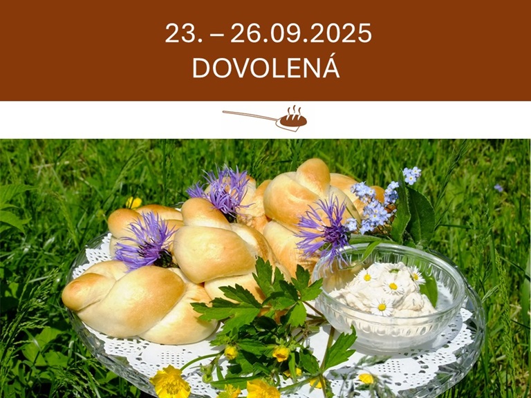 Dovolená září 2025