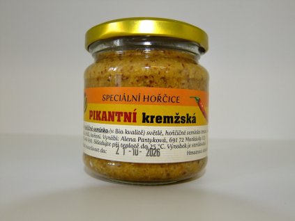 Hořčice pikantní kremžská