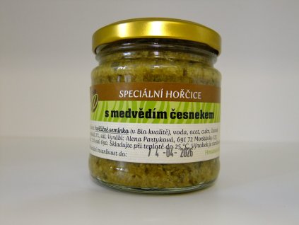 Hořčice s medvědím česnekem