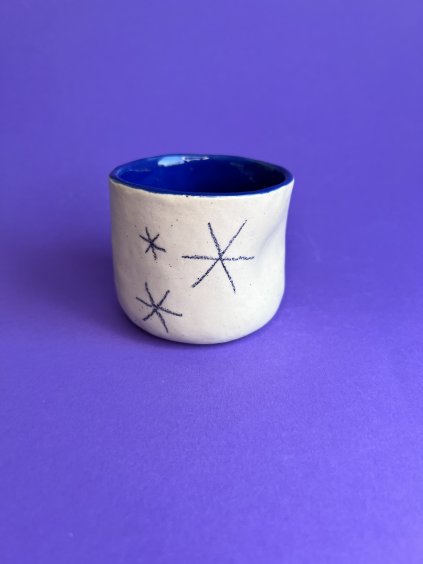 Cupík ergo- Vločky s modrou uvnitř