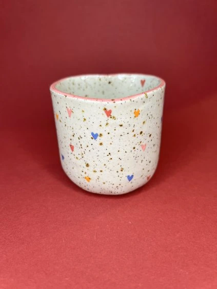 Cupík srdíčko s mini čagobelo srdíčky II.