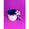 Hrneček s růžovou kytičkou