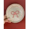 Dekorativní talíř s mašličkou II.