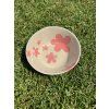 Miska s růžovými kytičkami