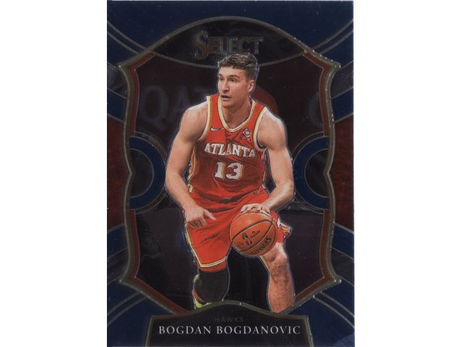 2020-21 Panini Select Blue Concourse Bogdan Bogdanovic