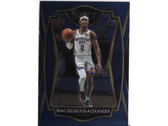 2020-21 Panini Select Blue Premier Level Shai Gilgeous-Alexander