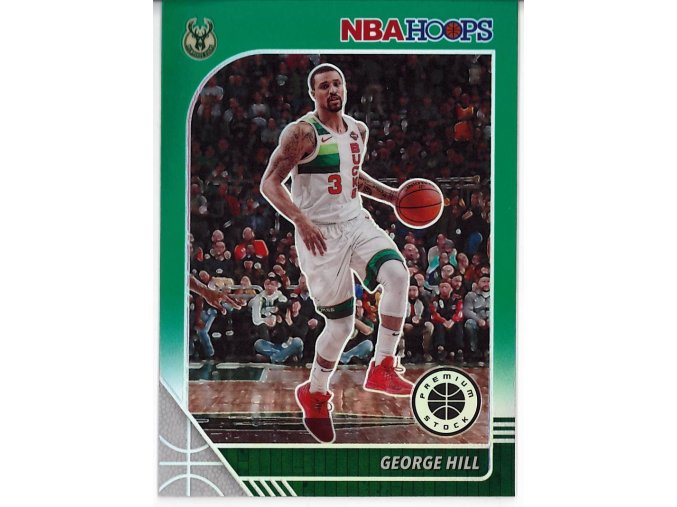 2019-20 Panini NBA Hoops Premium Stock Green Prizm George Hill