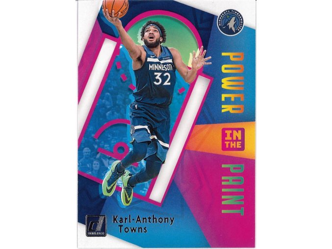 2020-21 Panini Donruss Power in the Paint Karl-Anthony Towns