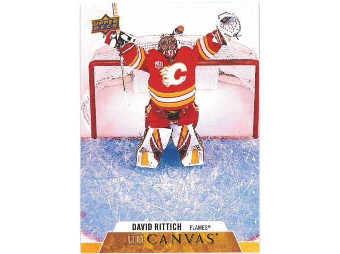 2020-21 Upper Deck Series 2 Canvas David Rittich C173