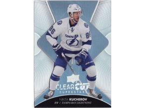 2017-18 Upper Deck Clear Cut Superstars Nikita Kucherov