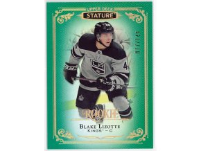 2019-20 Upper Deck Stature Green Rookies Blake Lizotte