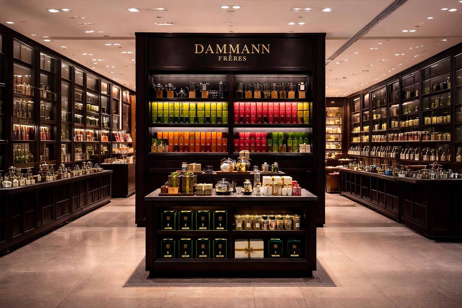 Corner Dammann — prodejna DAMMANN Frères