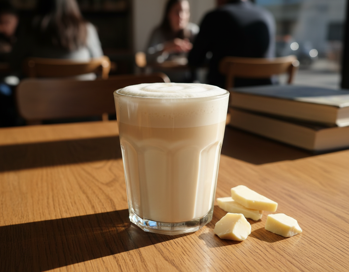 Honí vás mlsná? Zkuste latte s bílou čokoládou