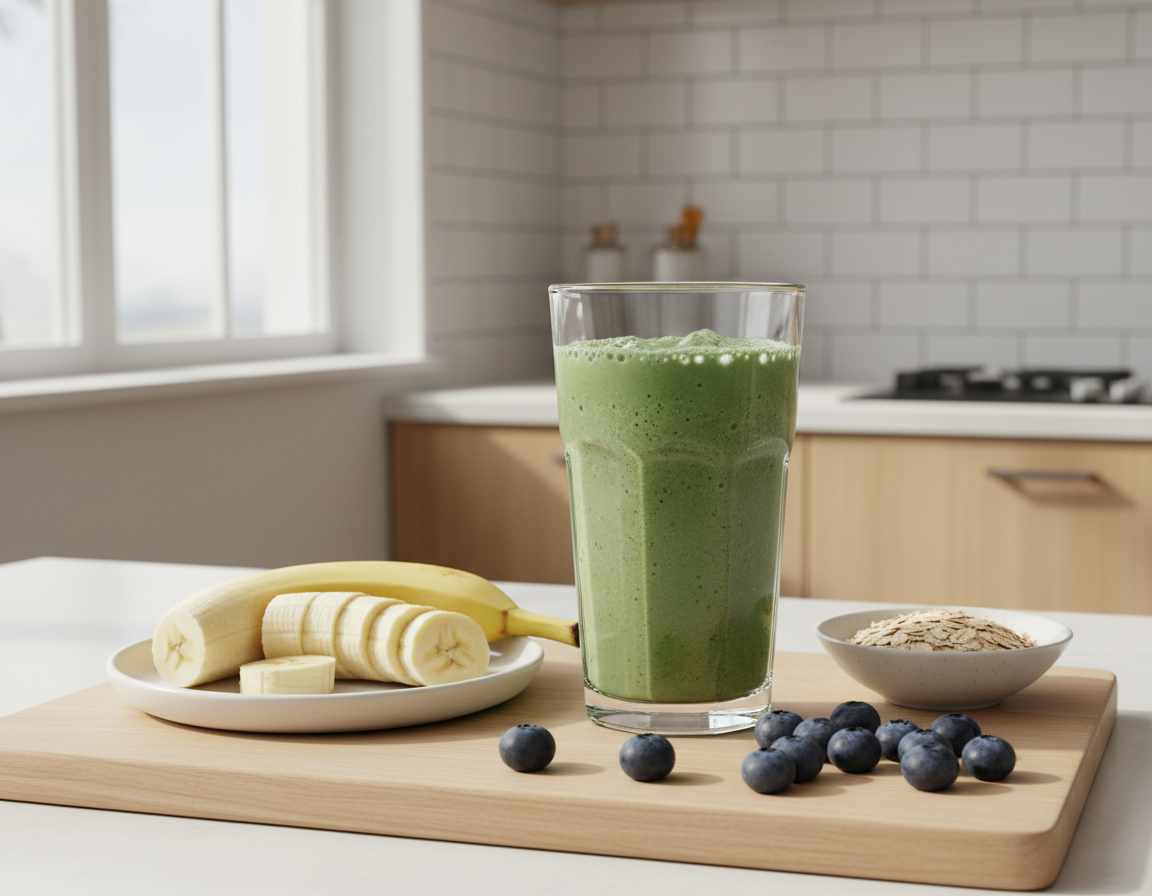 Smoothie s čajem matcha: Zdravá snídaně na náročné dny