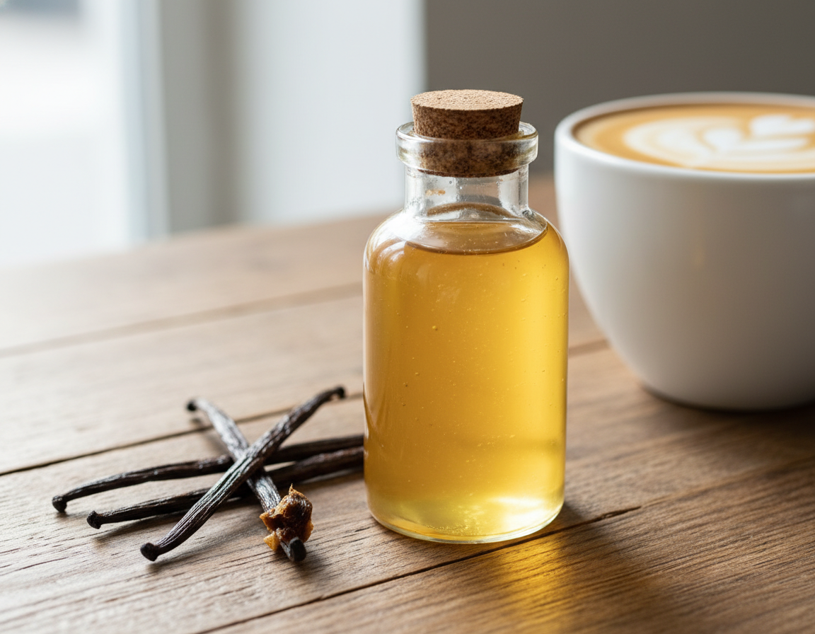 Vanilkový sirup: Domácí přísada do kávy bez éček!