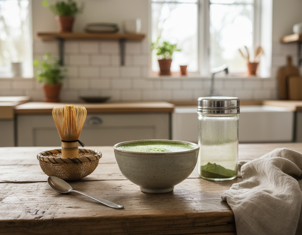 Jak si připravit kvalitní čaj matcha bez drahého vybavení