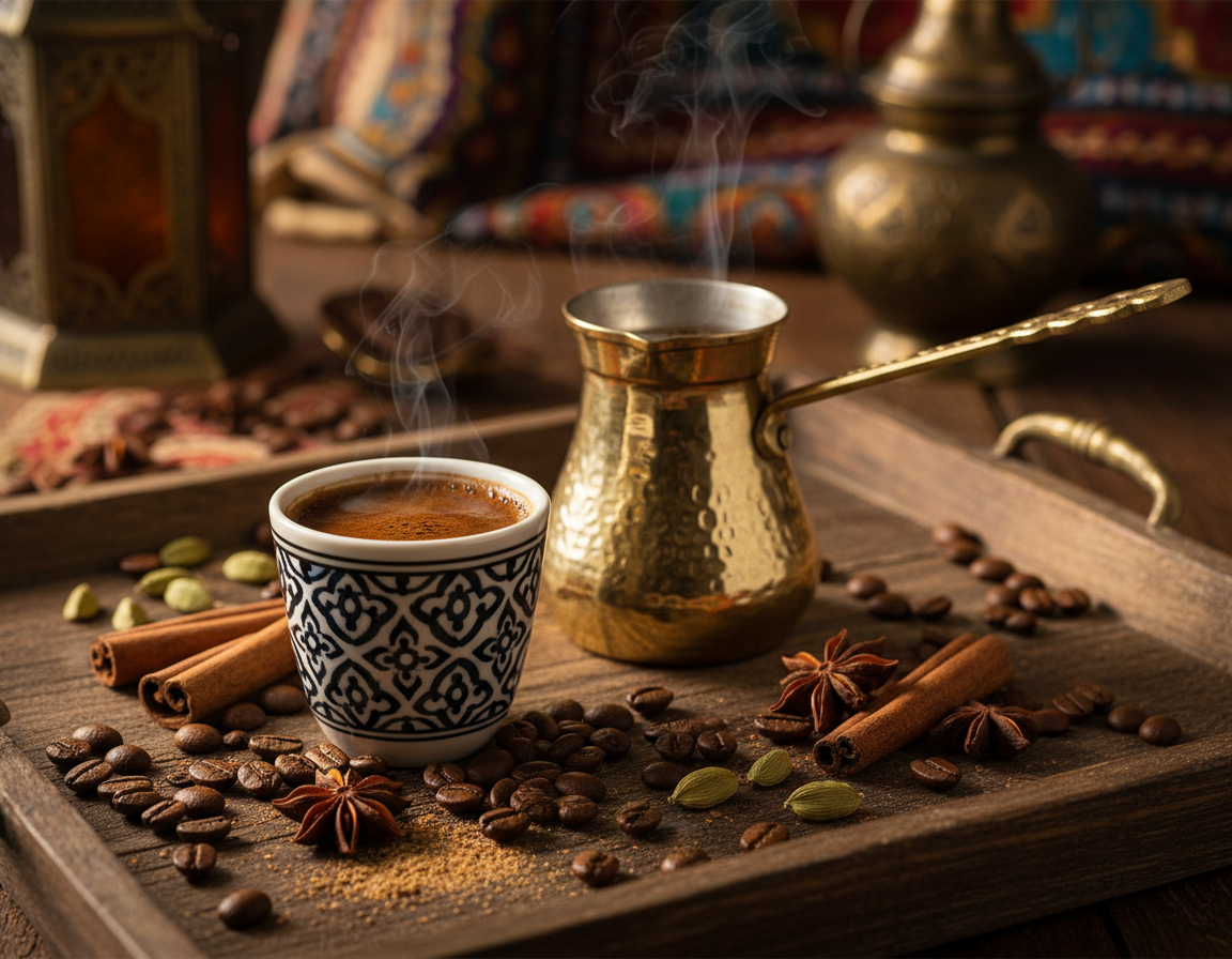 Arabská káva: Jak si připravit kávu s vůni koření?
