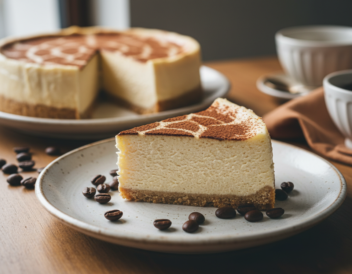 Kávový cheesecake - To pravé pro milovníky kávových dezertů
