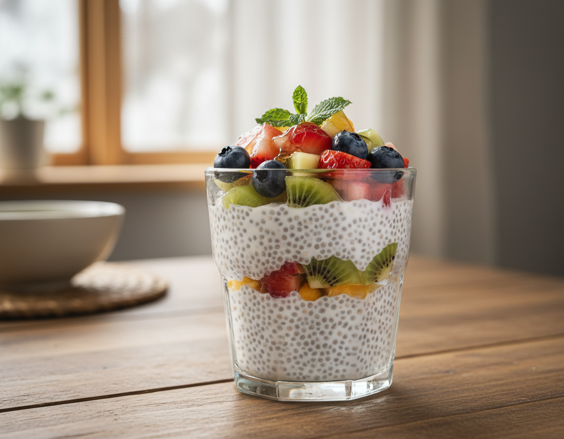 Chia pudink: Jednoduchá a zdravá snídaně