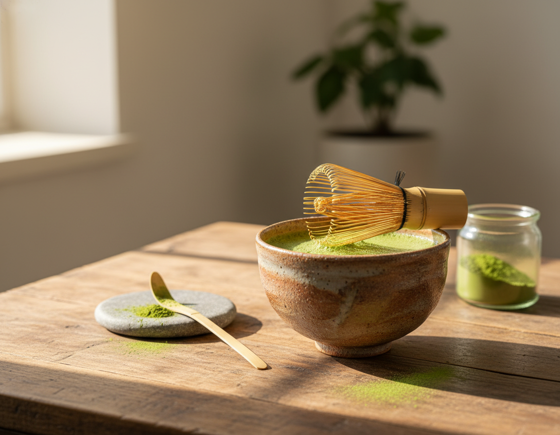 Jak si připravit vysoce kvalitní čaj matcha i v pohodlí vlastního domova