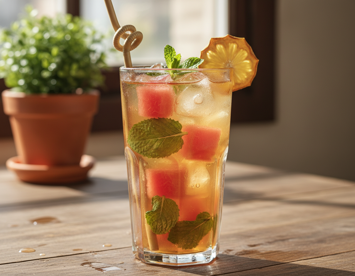 Exotický ledový čaj, který si prostě zamilujete