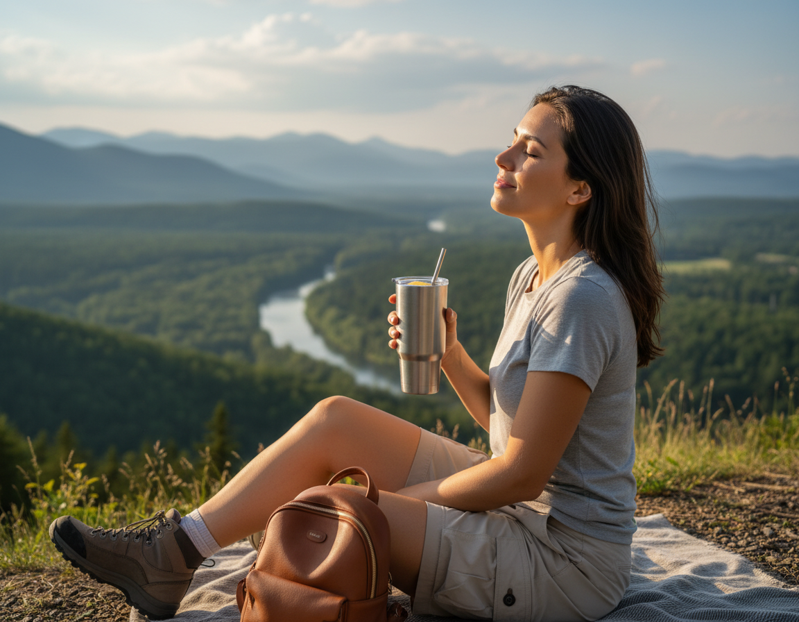 Ledově osvěžující čaje na cestách? Vezměte si termosku!