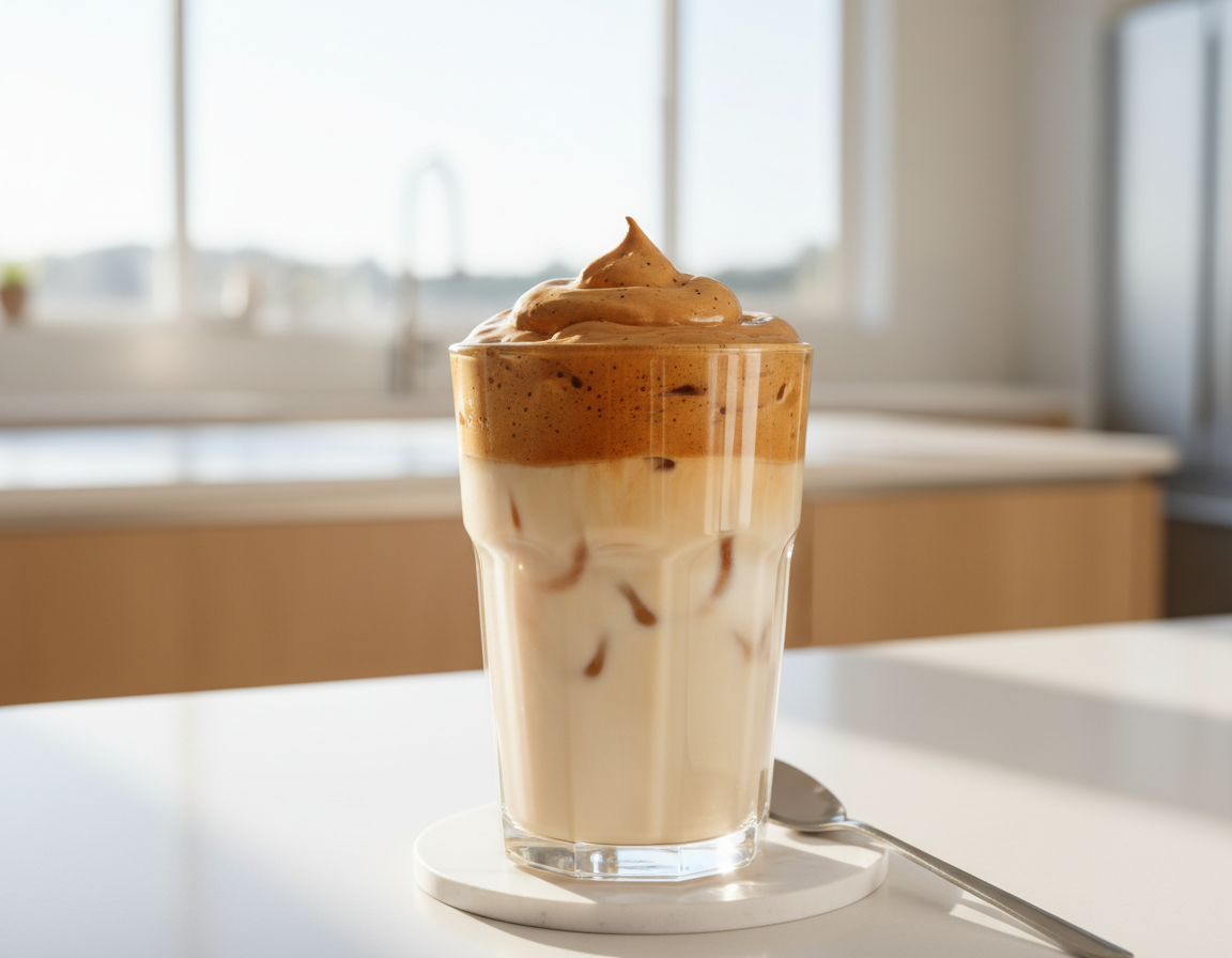 Dalgona Coffee: Zkuste tuhle delikatesu z instantní kávy!