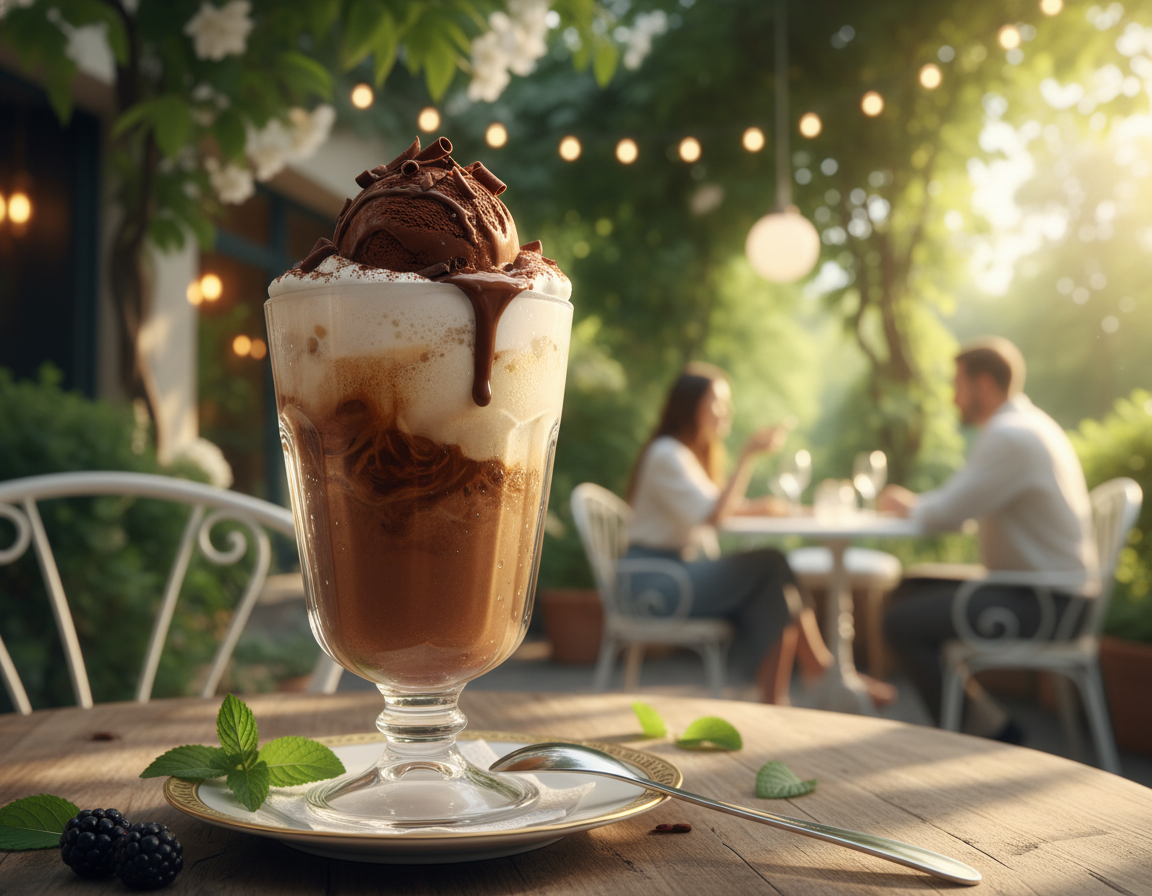 Bezkofeinové cappuccino se zmrzlinou - Skutečná pochoutka pro děti i dospělé