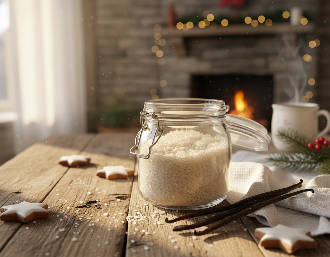 Domácí vanilkový cukr: Připravte se na Vánoce a ušetřete