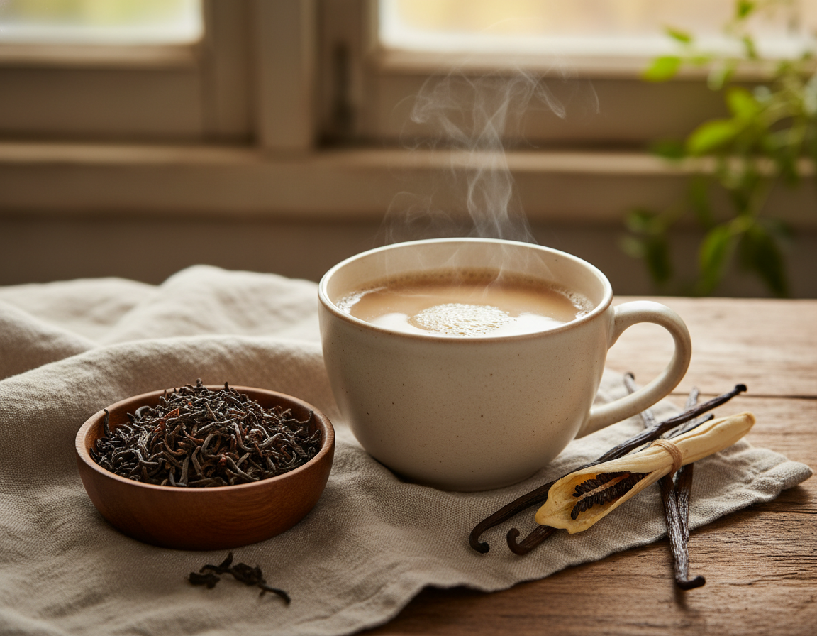 Neodolatelný vanilkový čaj? Poradíme, jak si ho připravit doma.