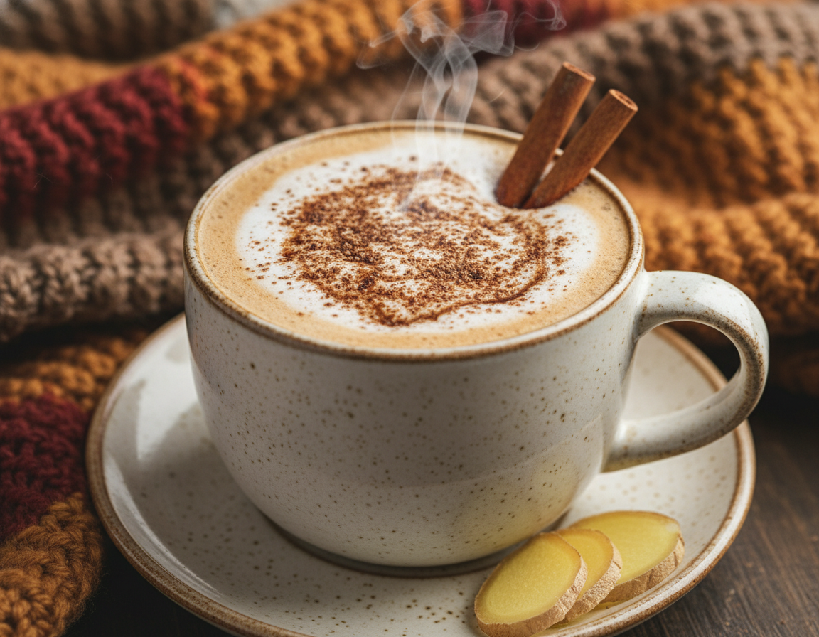 Perníčkové latté: Ideální drink na podzimní večery
