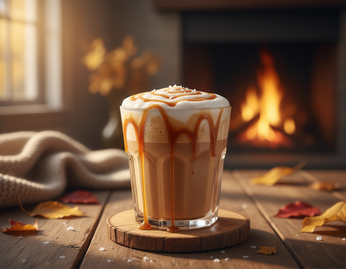 Latté se slaným karamelem: Tuhle podzimní klasiku zvládne každý