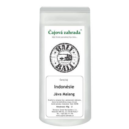 Indonésie Jáva Malang – černý čaj (Varianta černý čaj 90g)