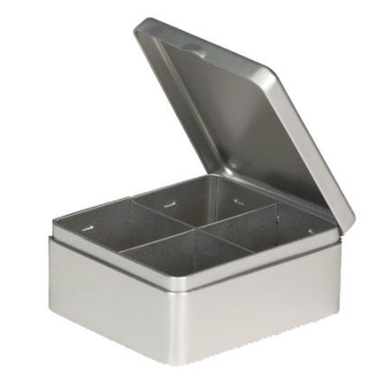1629 tes757 tea selection silver 4 sections
