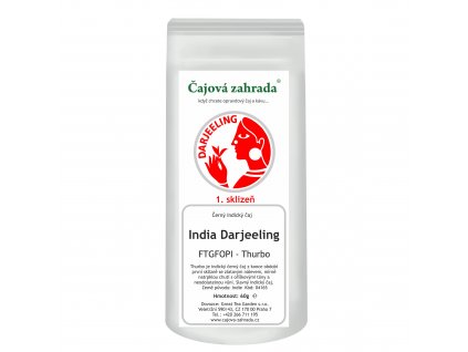 černý čaj India Darjeeling TGFOPI Thurbo