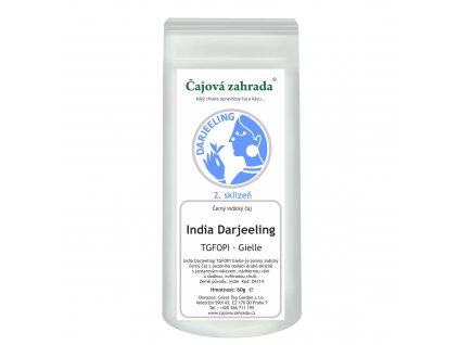 Sypaný černý čaj India Darjeeling TGFOPI Gielle