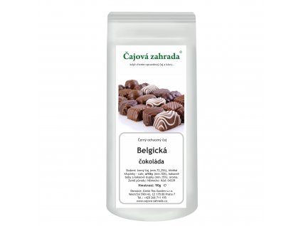 Černý ochucený čaj Belgická čokoláda