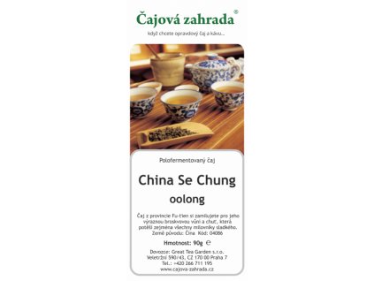 Sypaný čaj Oolong Se Chung