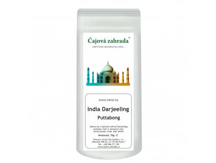 Zelený sypaný čaj Darjeeling Puttabong