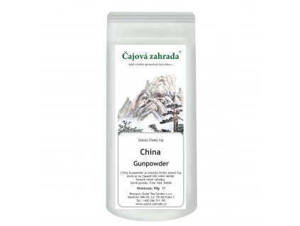 Zelený sypaný čaj China Gunpowder