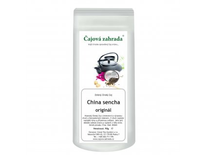 Zelený sypaný čaj China sencha