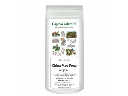 Zelený sypaný čaj China Mao Feng