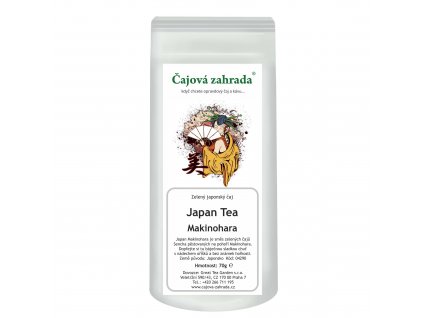 Zelený sypaný čaj Japan Makinora