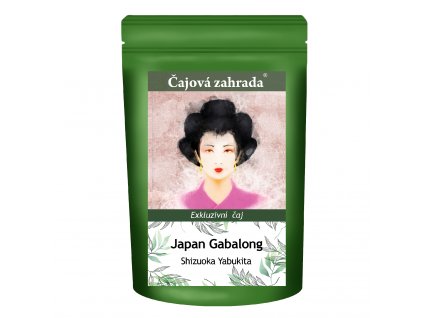 Zelený sypaný čaj Japan Gabalong Shizuoka Yabukita