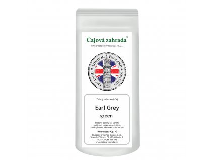 Zelený ochucený čaj Earl Grey green