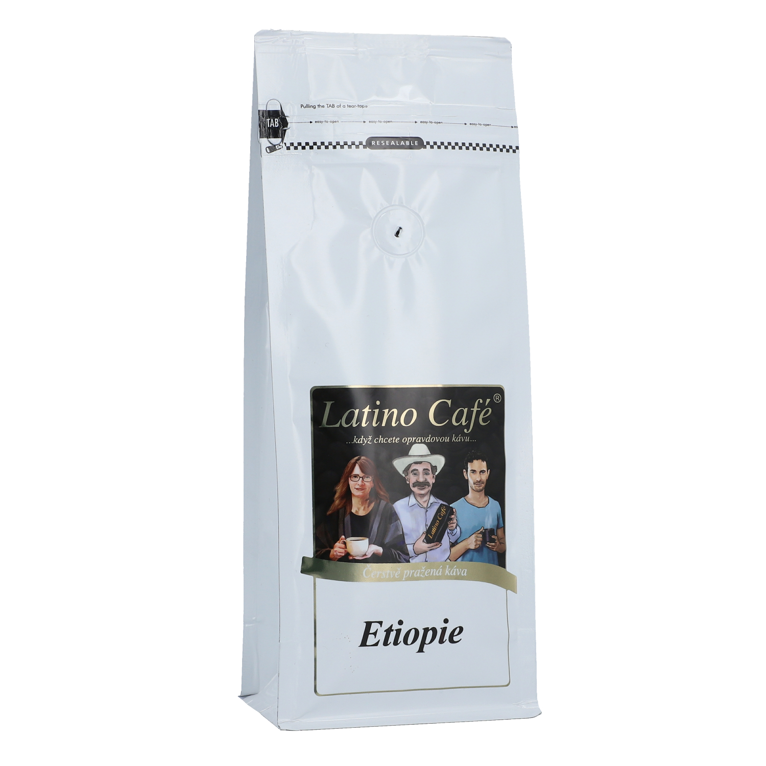 Levně Latino Café Káva Etiopie Varianta: mletá 100g