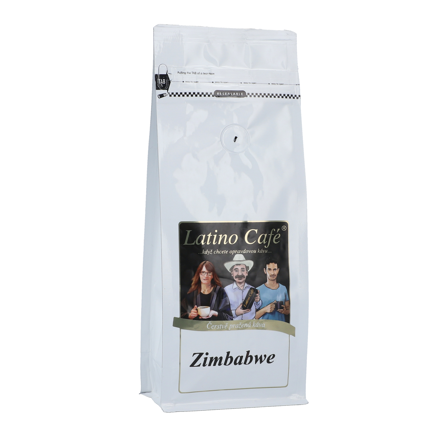 Latino Café Káva Zimbabwe Varianta: zrnková 500g